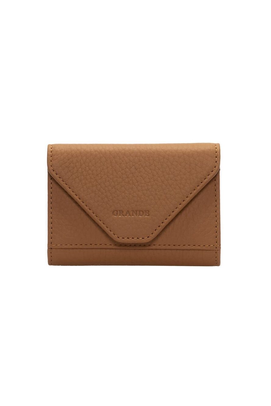 1664 3639 Leather Card Holder and Slim Minimalist Small Accordion Magnetic